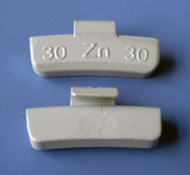 Zn Clip-On Wheel Weights
